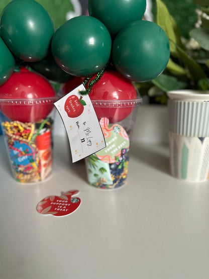 Joyful Starbucks Teacher's Appreciation Cups (3 Pack)